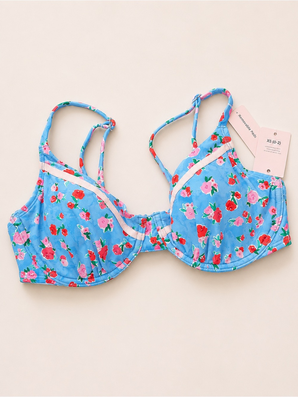 wild fable Blue Floral Underwire Bra